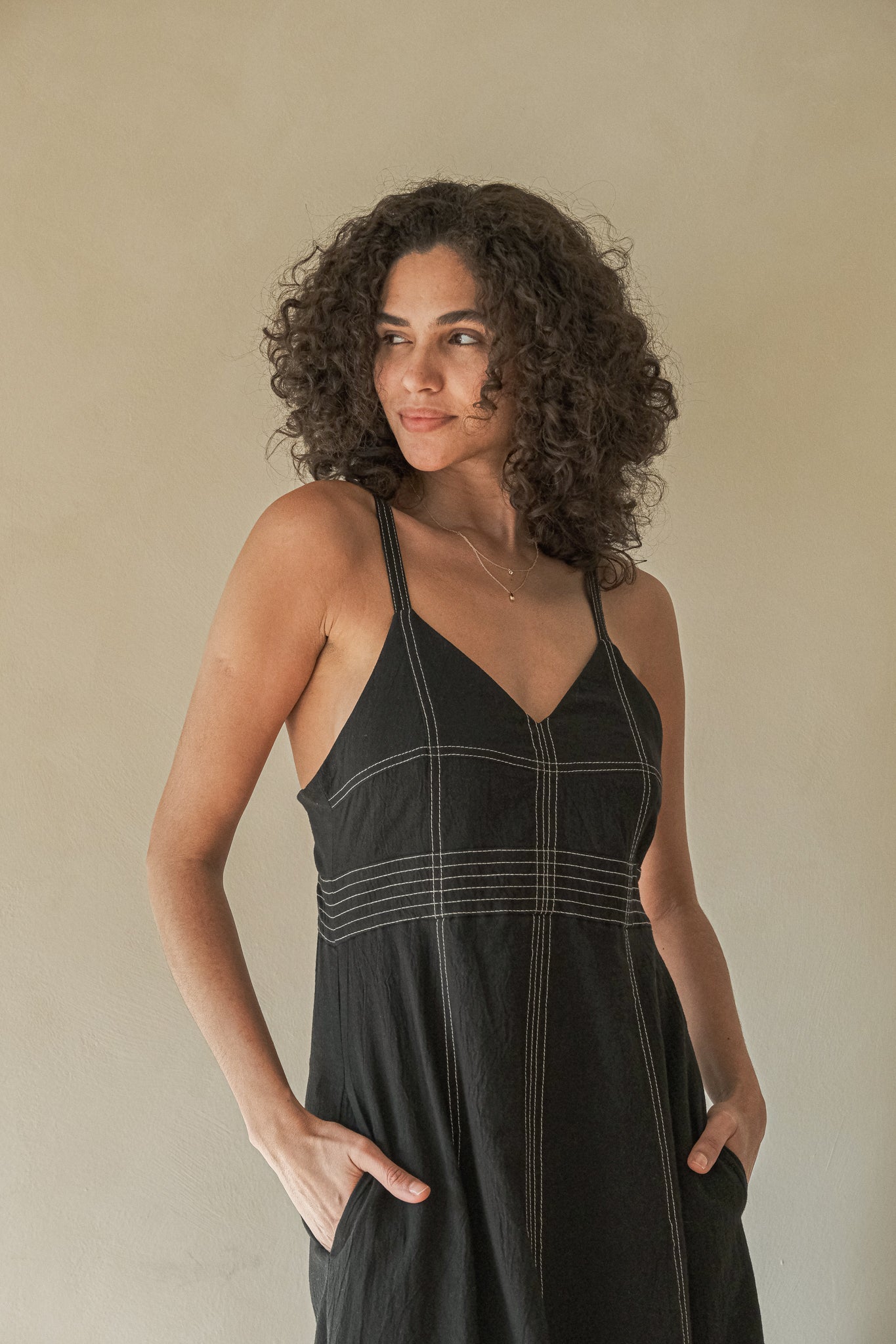 Eva Maxi Dress - Black - Mack & Harvie