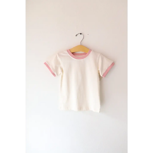 The Everyday Ringer Tee in Rose