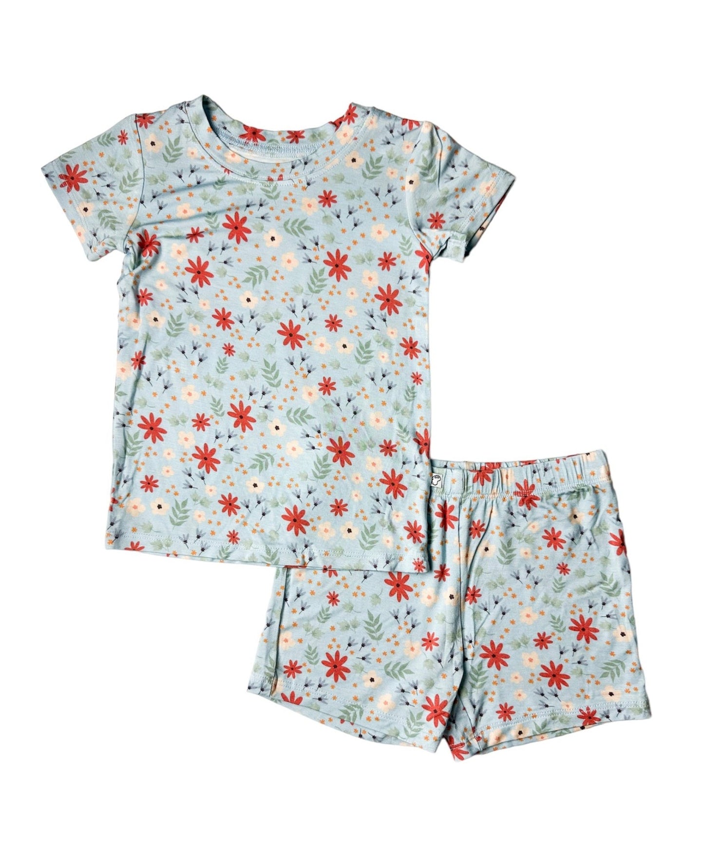 Fall Floral | Two Piece Pajama Short Set - Mack & Harvie