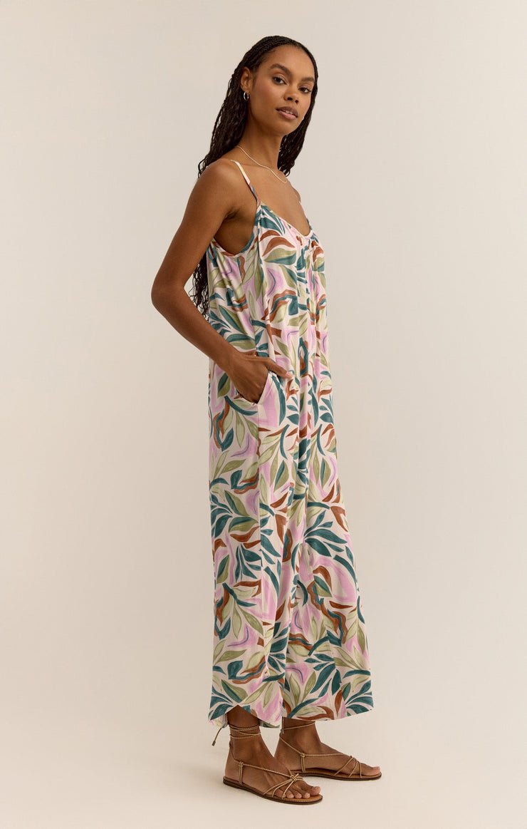 FLARED SAFARI JUMPSUIT