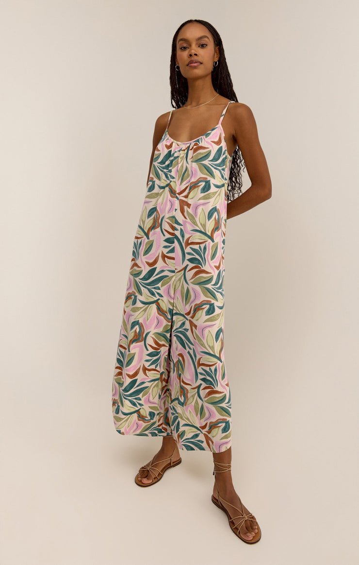 FLARED SAFARI JUMPSUIT