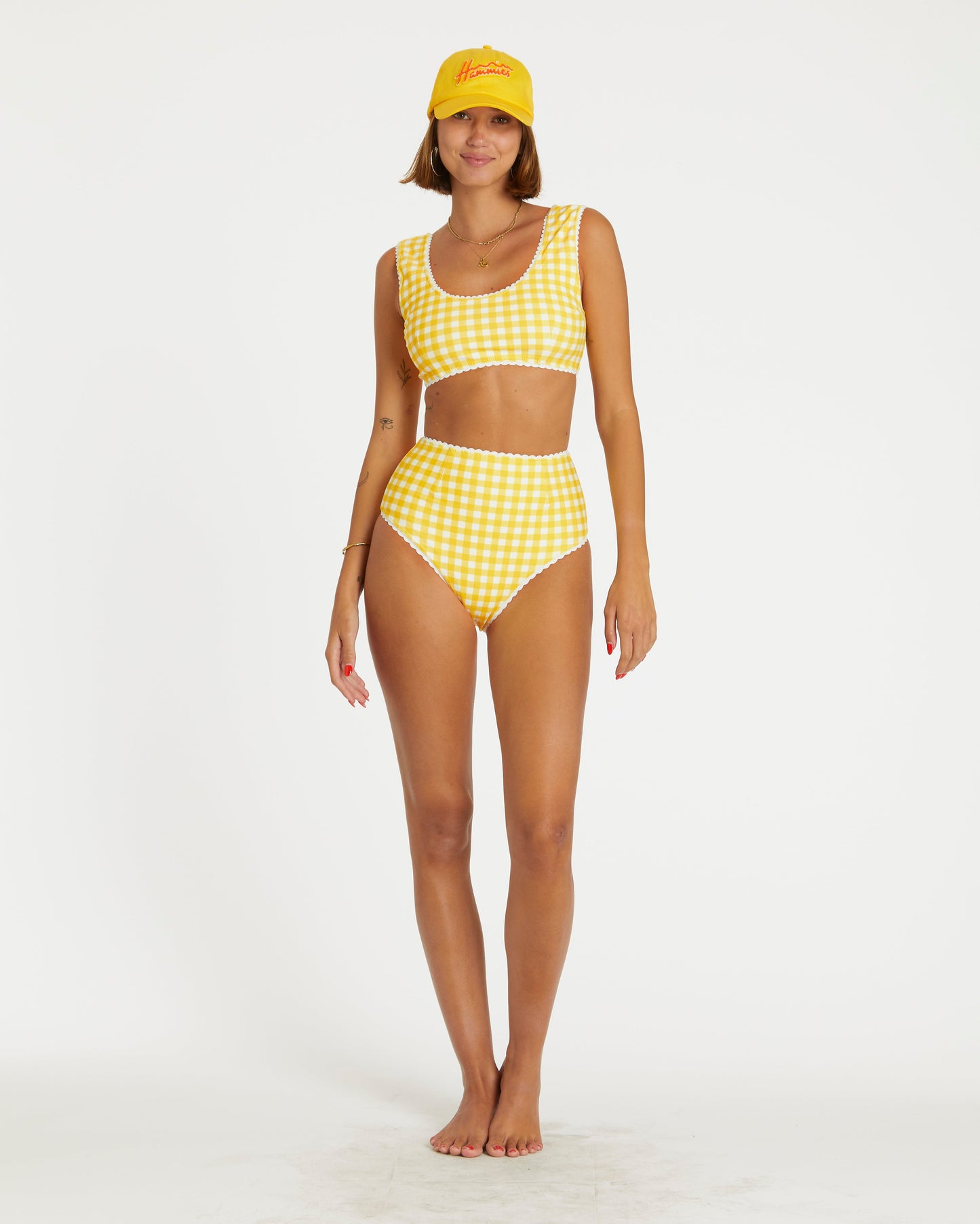 Gingham Bikini (Yellow)
