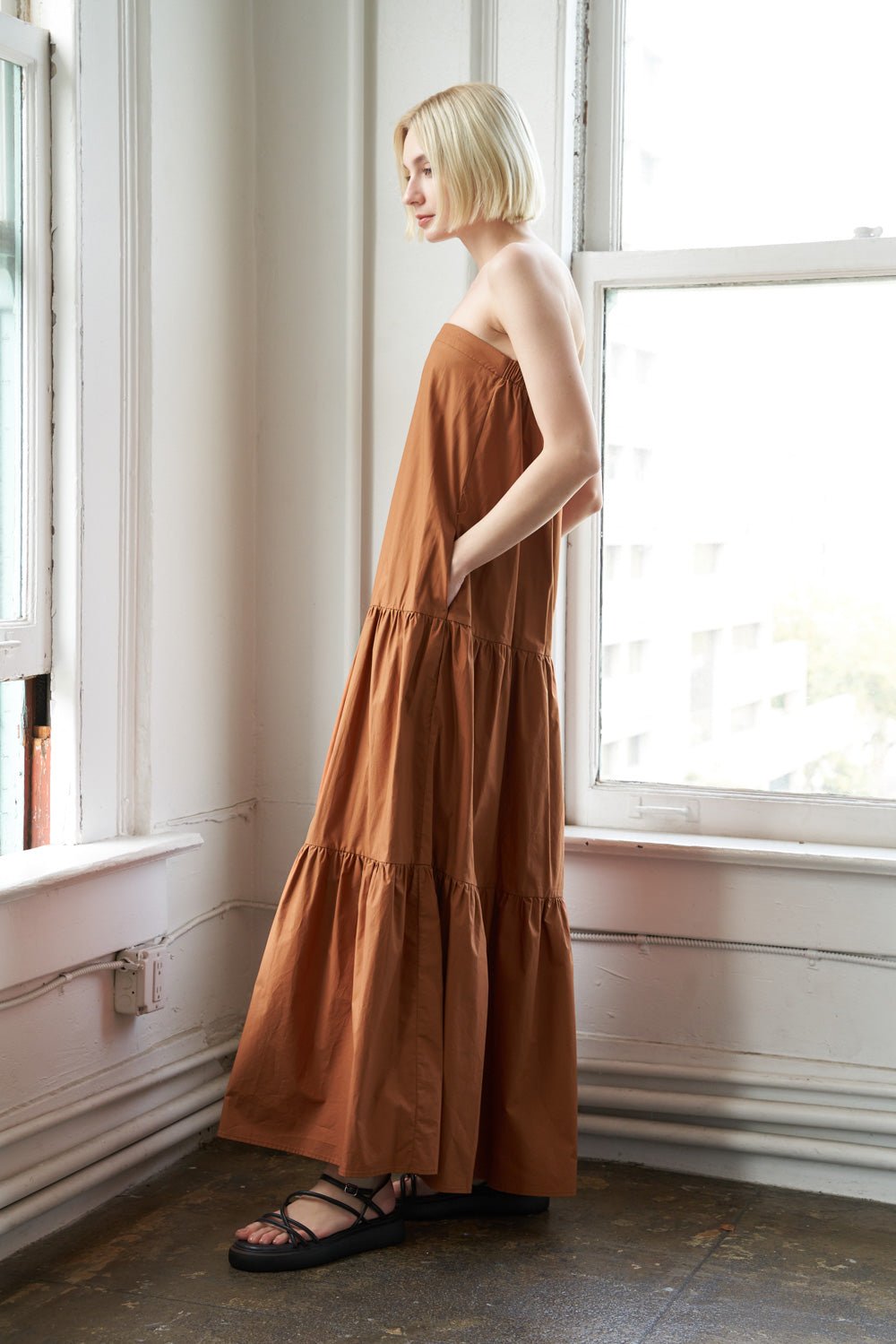 GIRLS JUST WANNA HAVE WOVEN MAXI DRESS - Mack & Harvie