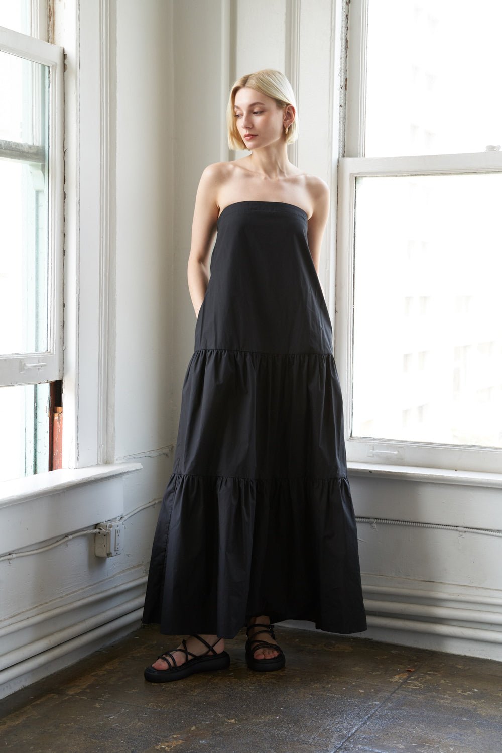 GIRLS JUST WANNA HAVE WOVEN MAXI DRESS - Mack & Harvie