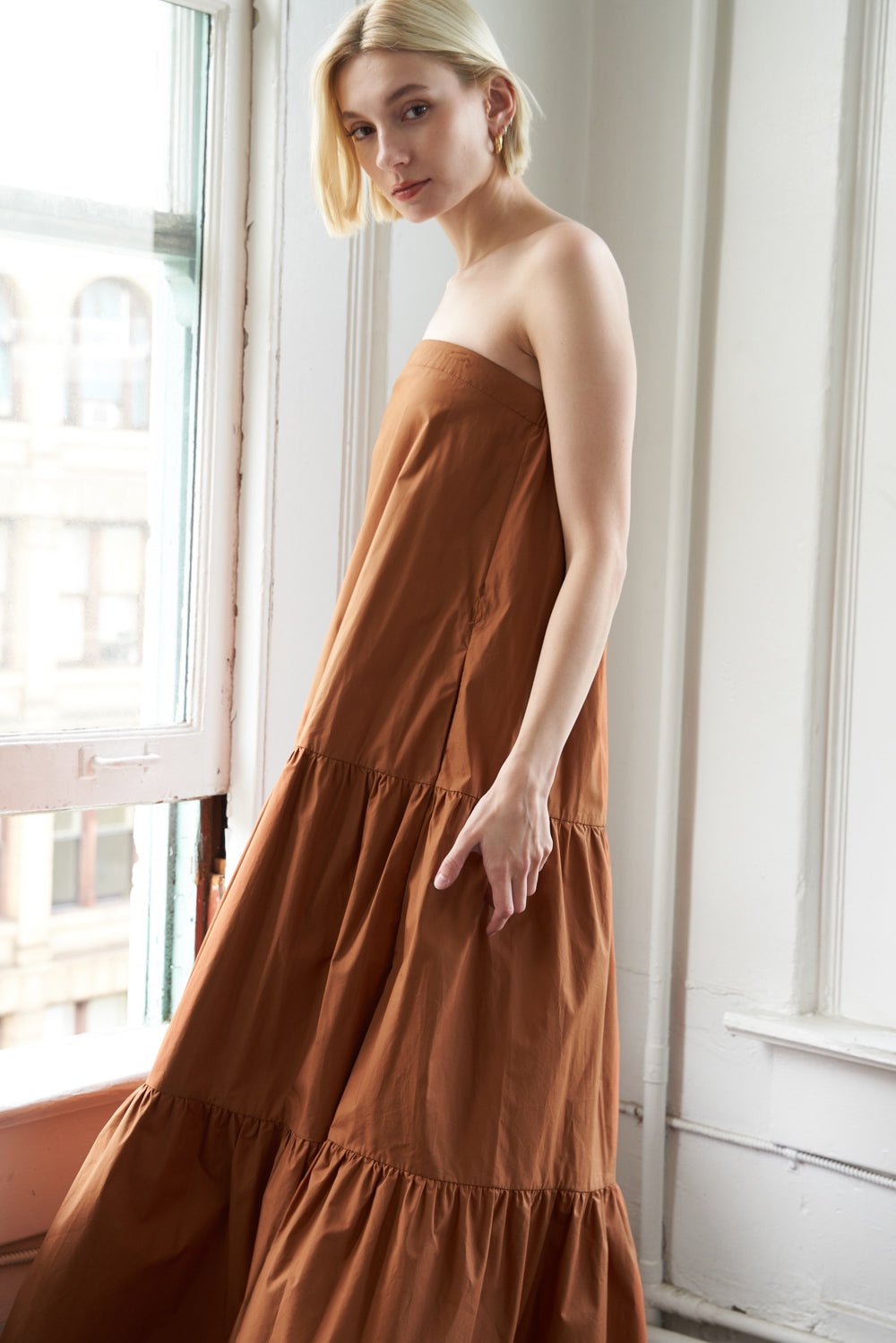 GIRLS JUST WANNA HAVE WOVEN MAXI DRESS - Mack & Harvie