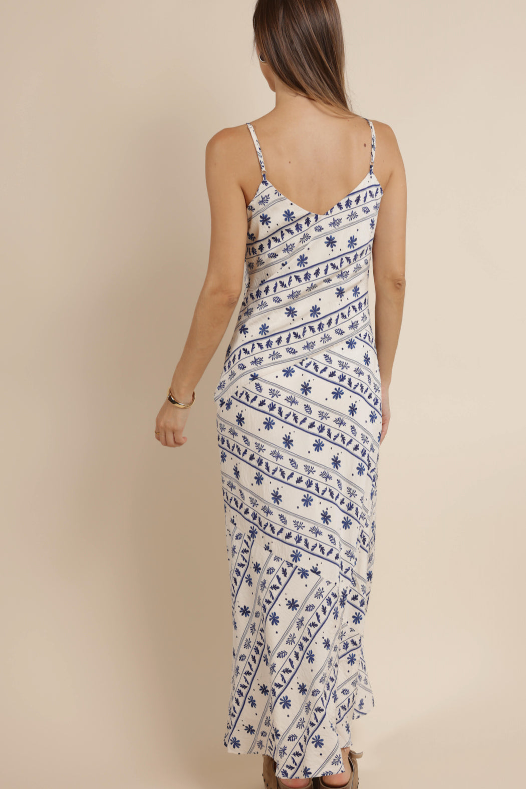 GREAT SPRING MAXI SLIP DRESS