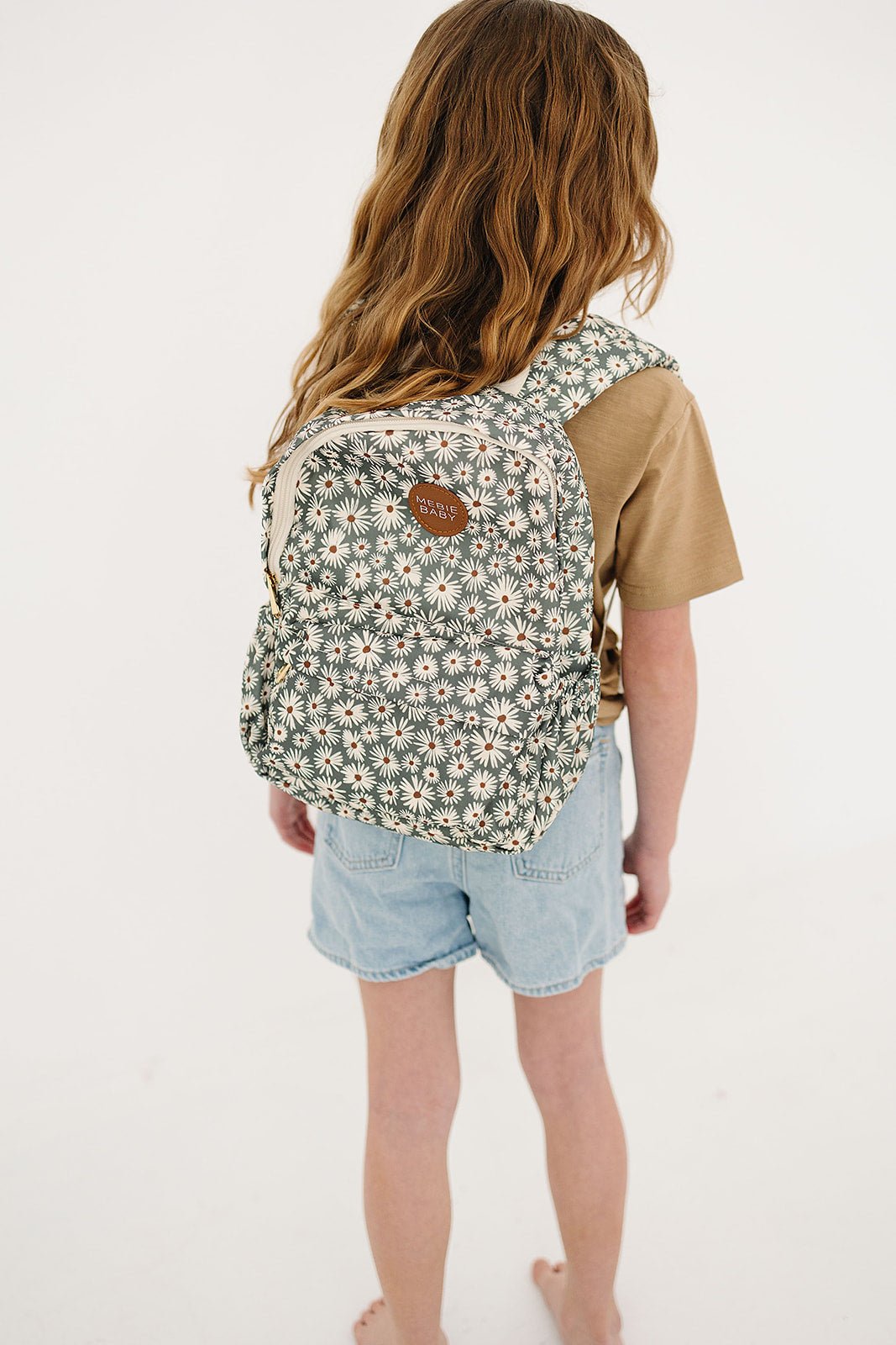 Green Daisy Mini Backpack - Mack & Harvie