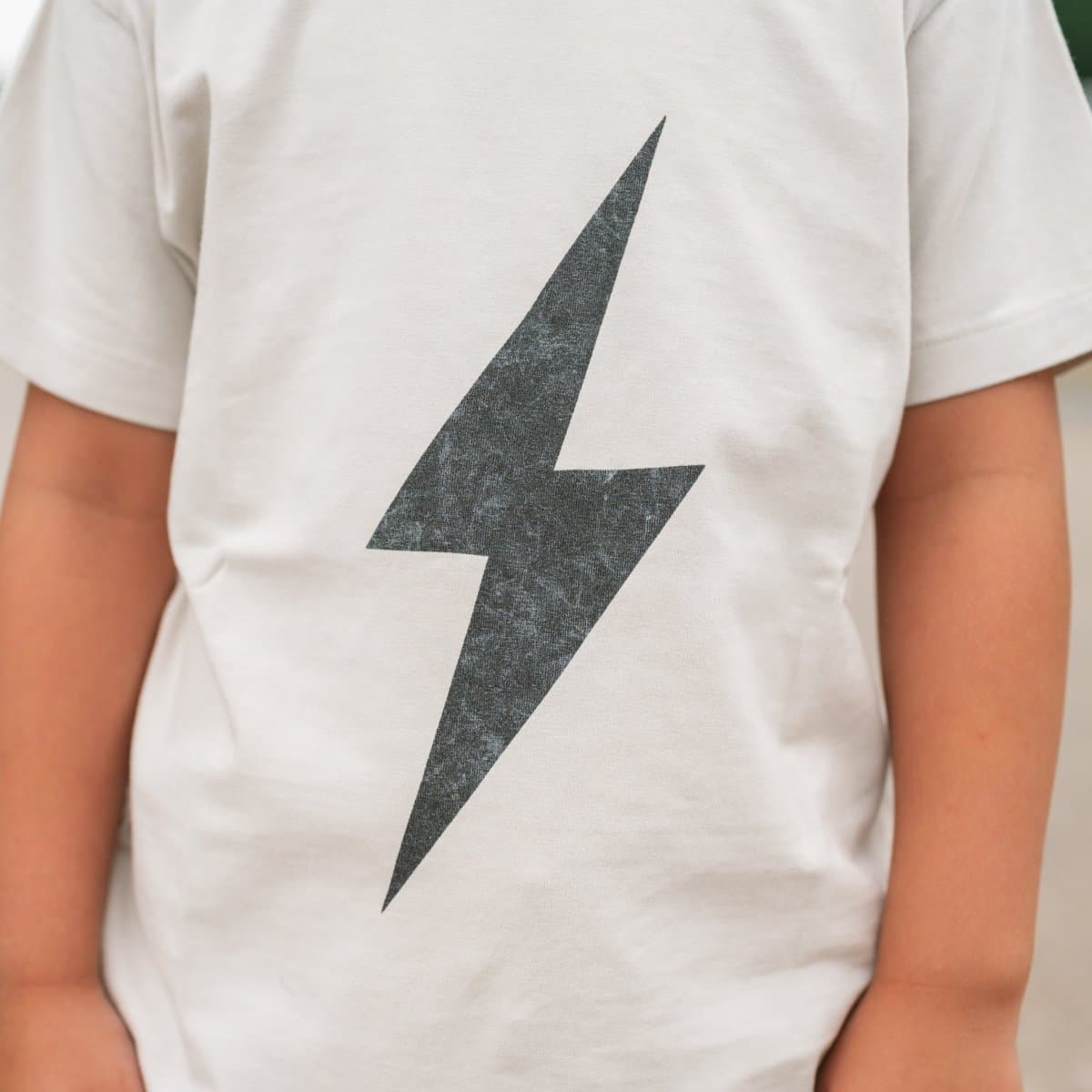 GREIGE ACID-WASH SPARK TEE - Mack & Harvie