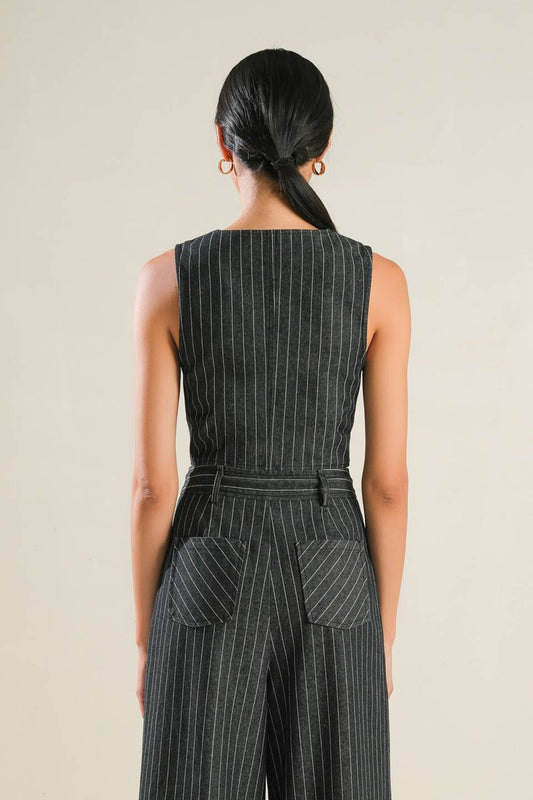 HAZY DAYS DENIM VEST - Mack & Harvie