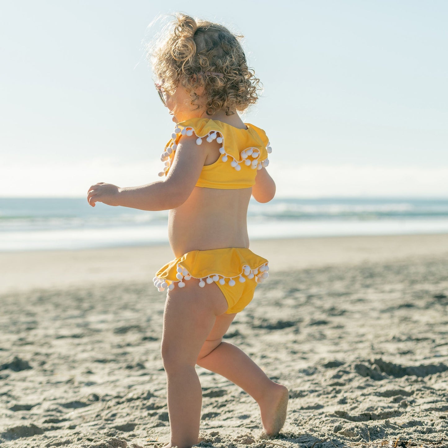 Hello Yellow Flounce Bikini - Mack & Harvie