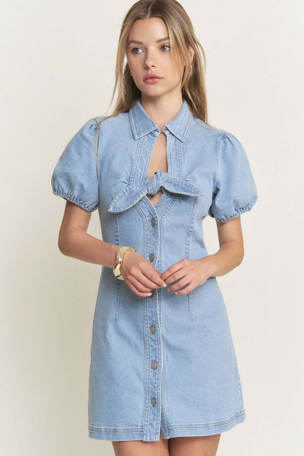 Denim Mini Dress