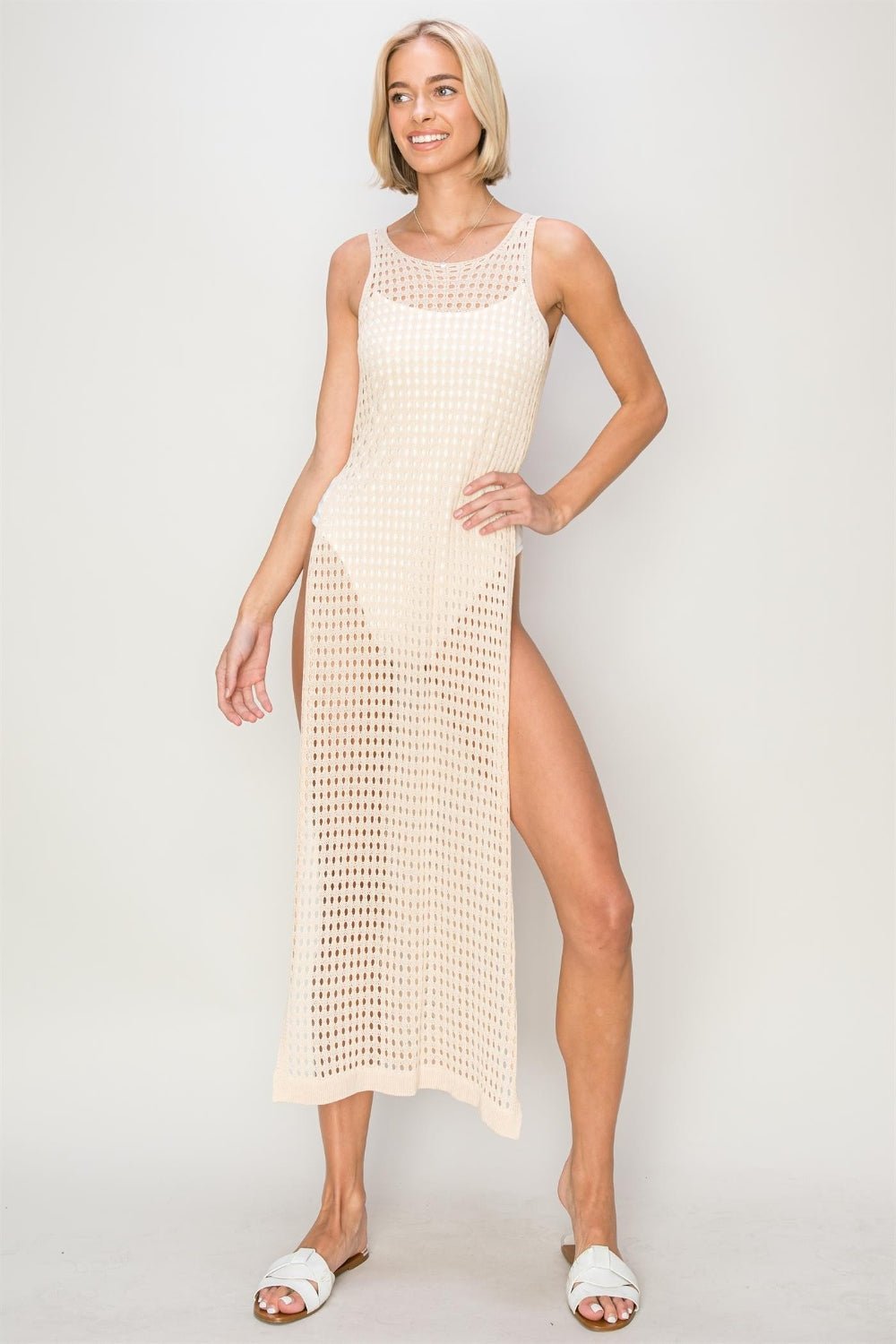 HYFVE Crochet Backless Cover Up Dress - Mack & Harvie