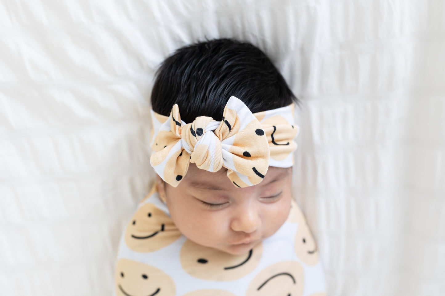 Happy Face Knot Bow