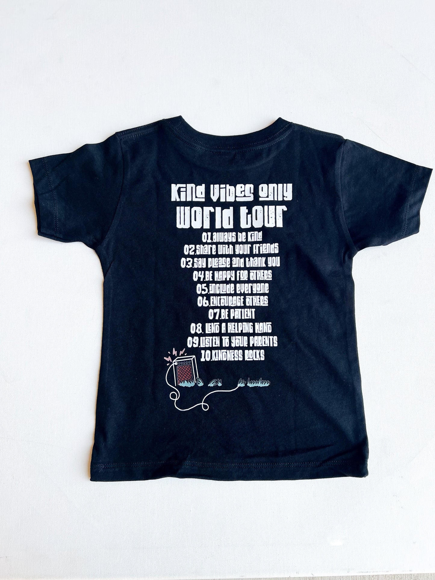 “Kind Vibes World Tour” Graphic Tee (MTO)