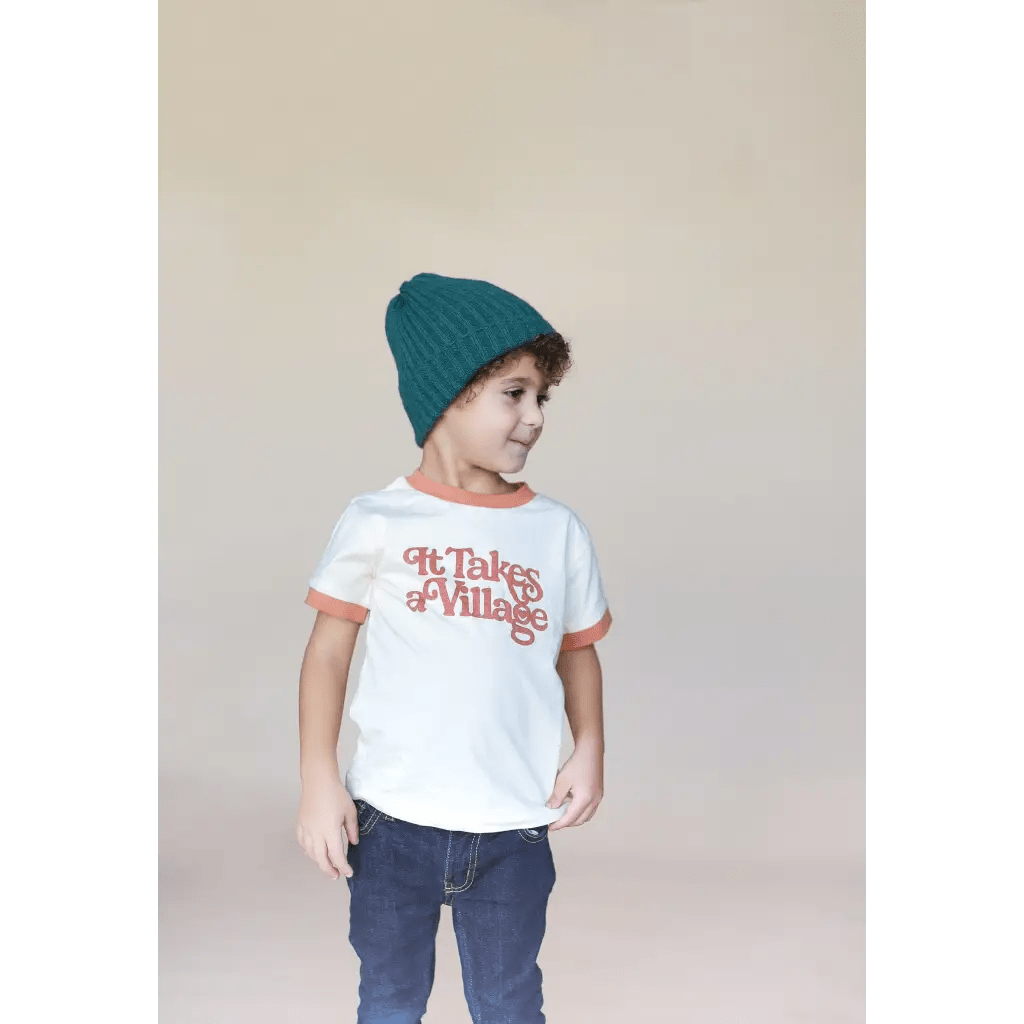 It Takes a Village Retro - Inspired Graphic T-Shirt - Mack & Harvie