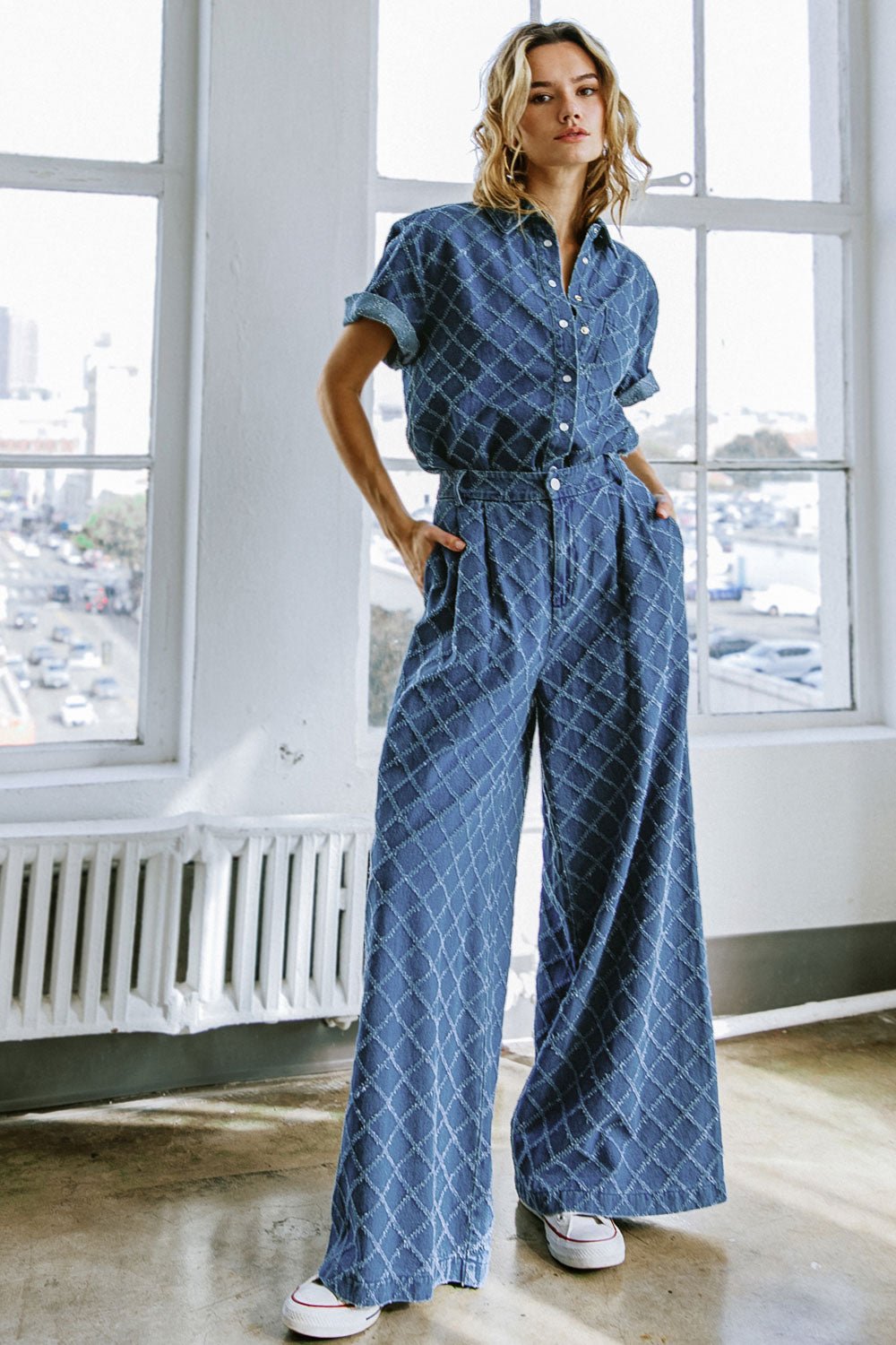 IT'S A SECRET DENIM TOP - Mack & Harvie