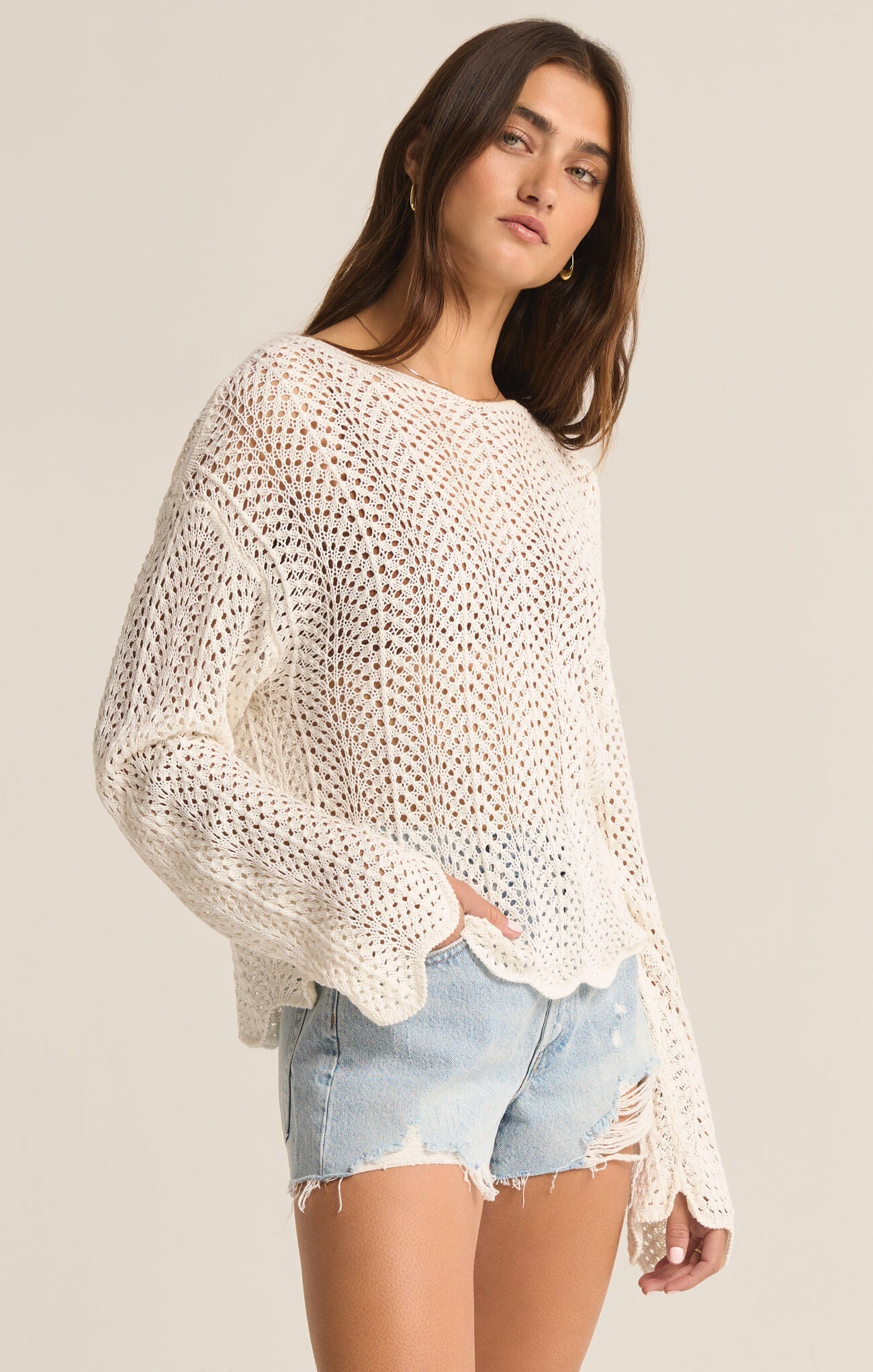 DONOVAN CROCHET TOP