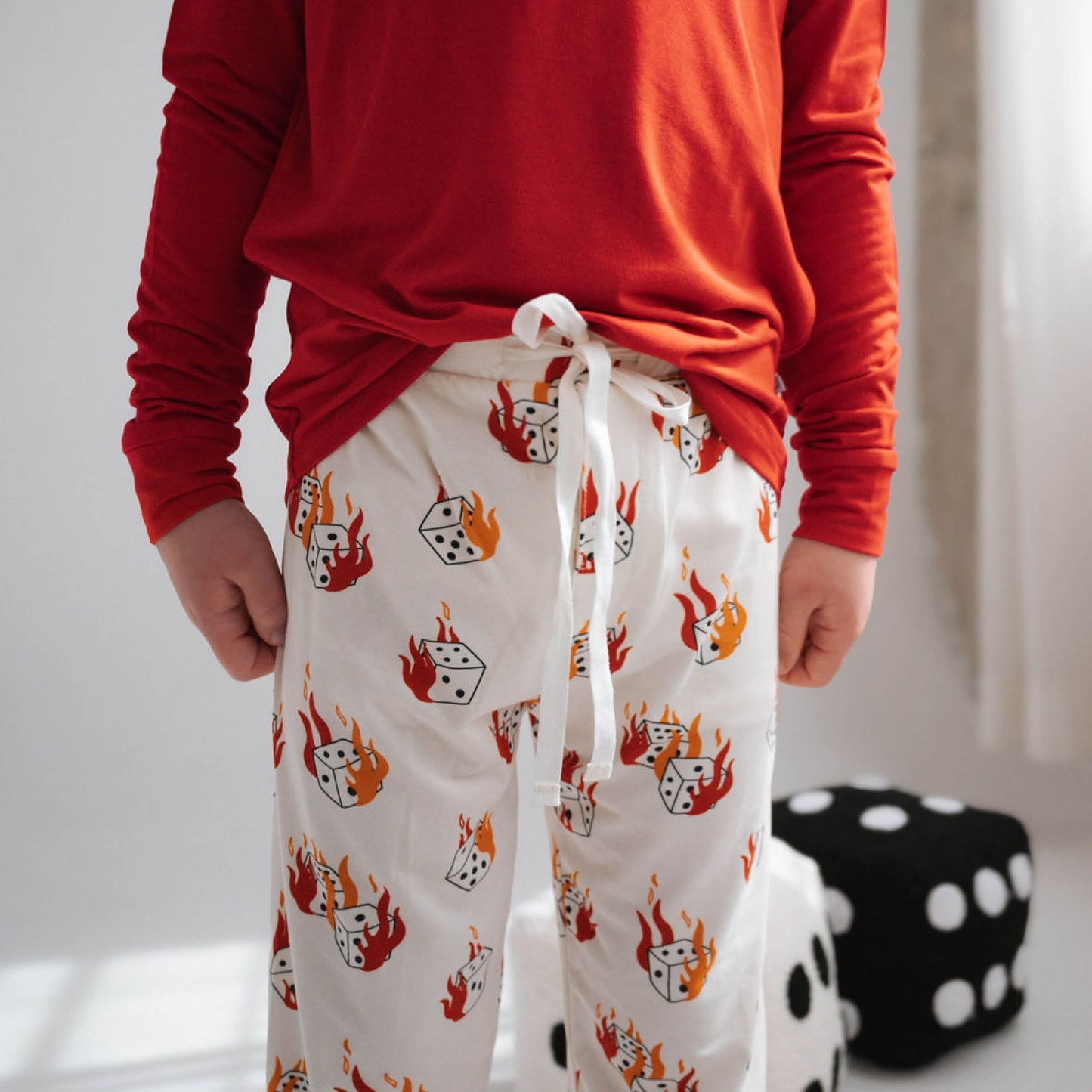 Flame Dice | Boy's Jogger