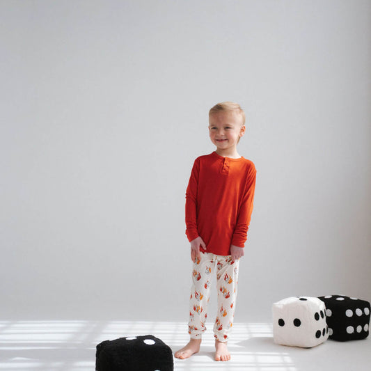 Flame Dice | Boy's Jogger