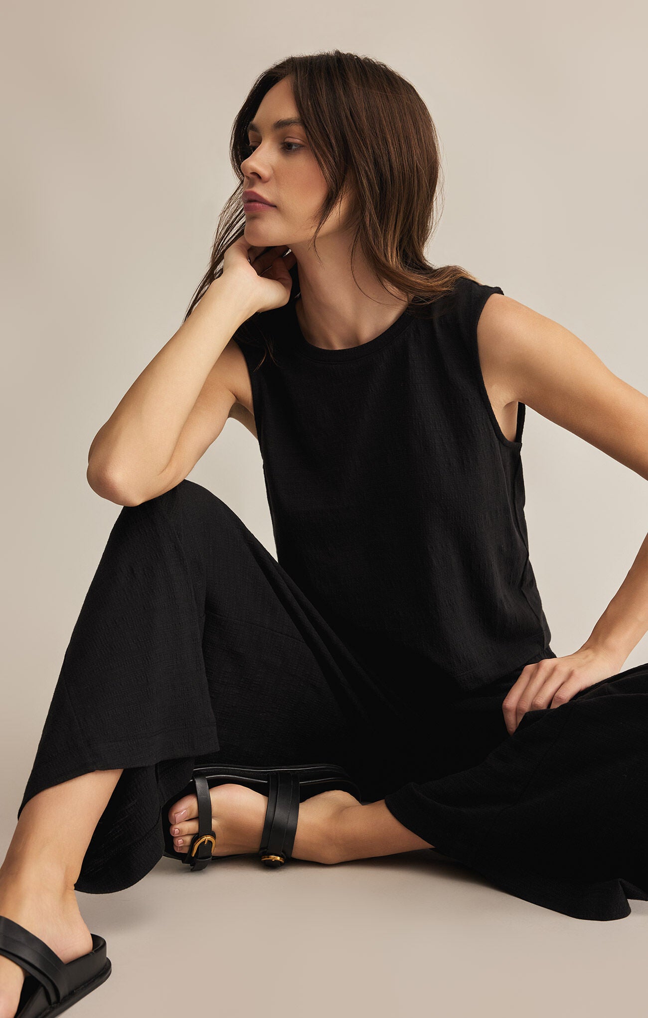 SLOANE TEXTURED TOP