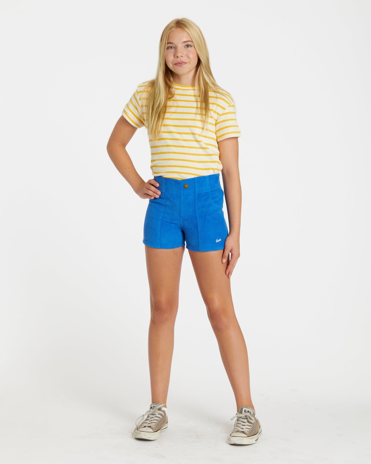 Kid's Terry Tee (Cream/Gold)