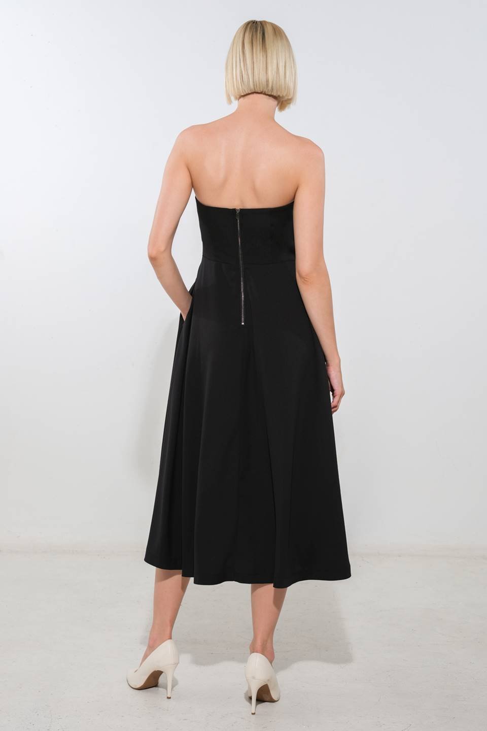 LAND OF THE FREE WOVEN MIDI DRESS - Mack & Harvie