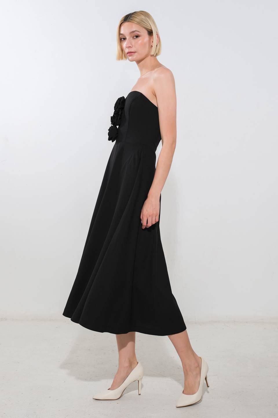 LAND OF THE FREE WOVEN MIDI DRESS - Mack & Harvie