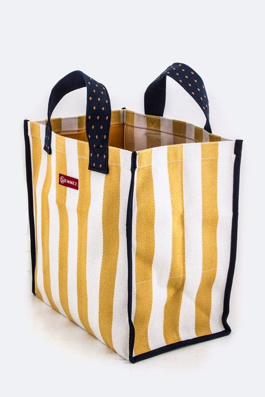 Large Canvas Shopping Tote - Mack & Harvie