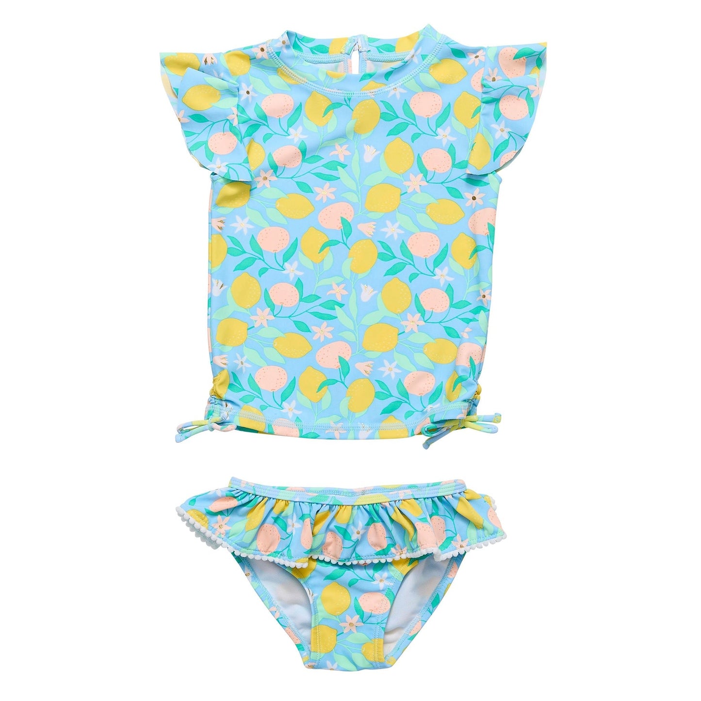 Lemon Drops SS Ruffle Set - Mack & Harvie
