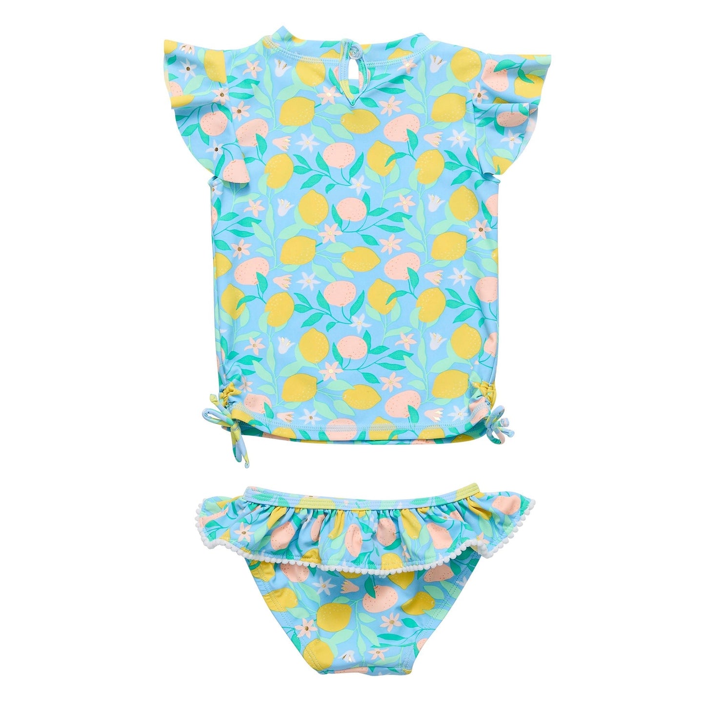 Lemon Drops SS Ruffle Set - Mack & Harvie