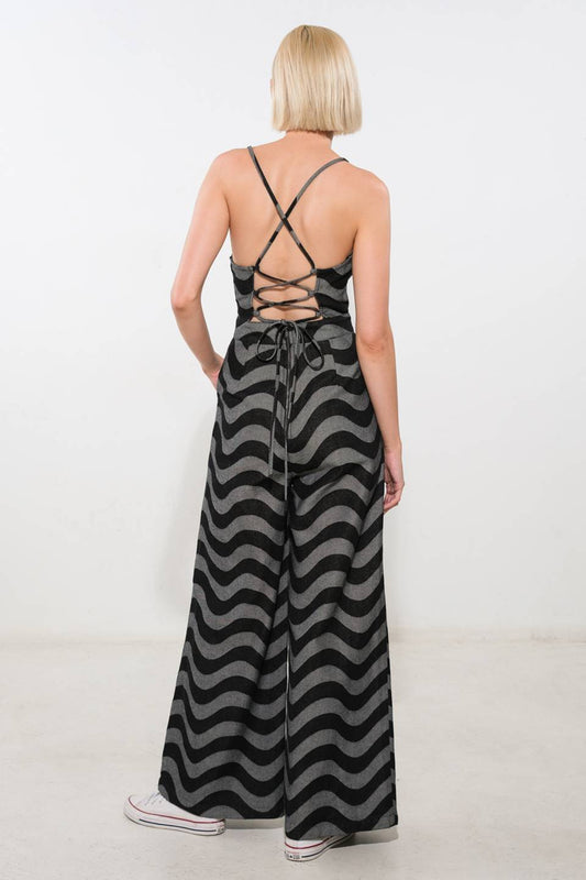 LET MY GUARD DOWN DENIM JUMPSUIT - Mack & Harvie