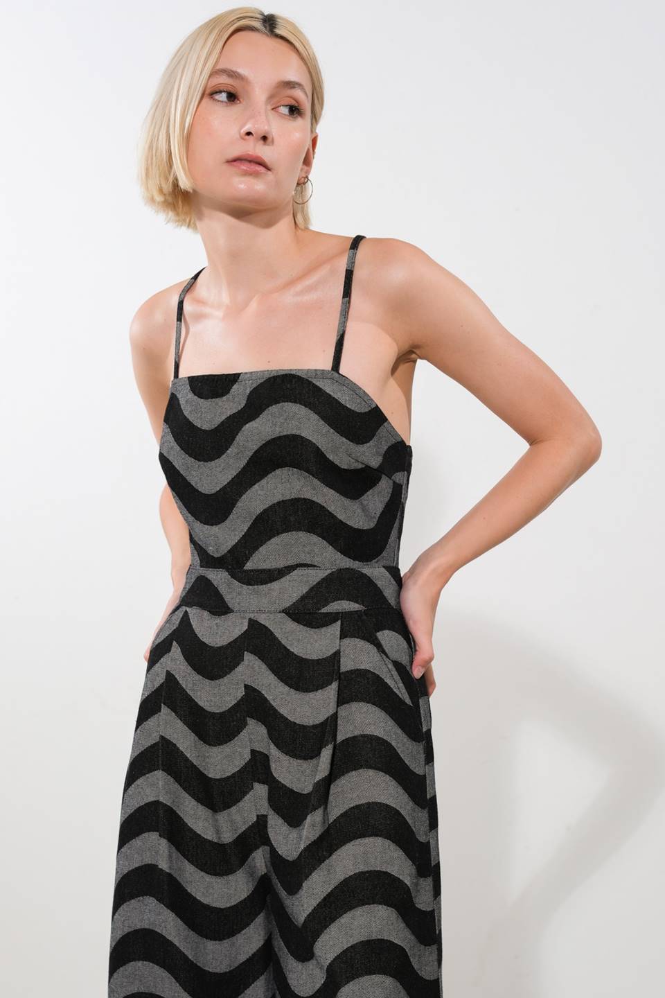 LET MY GUARD DOWN DENIM JUMPSUIT - Mack & Harvie