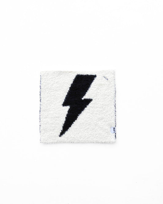 Lightning Bolt Plush Lovey | Black - Mack & Harvie