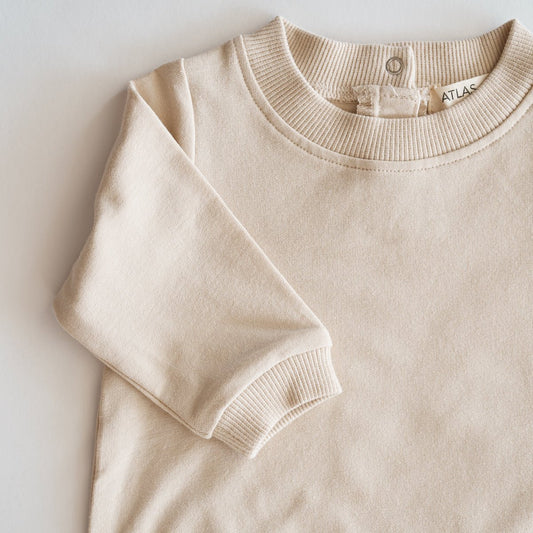 Lightweight Crewneck Romper - Mack & Harvie