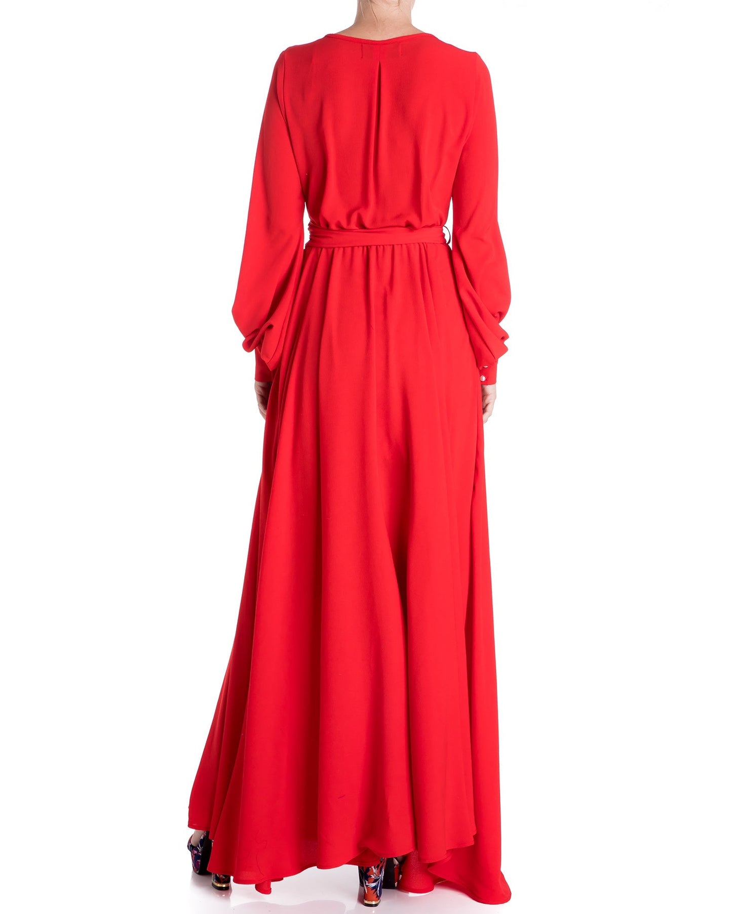 LilyPad Maxi Dress - Cherry - Mack & Harvie