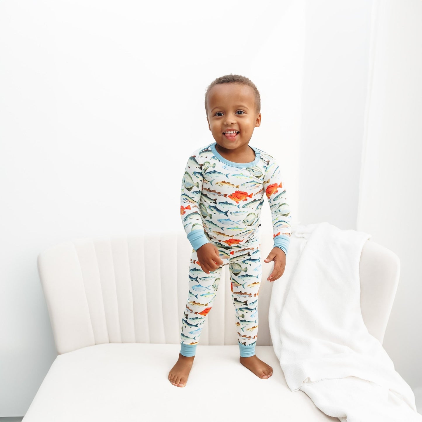 LONG SLEEVE 2 PIECE SETS - Fishy - Mack & Harvie