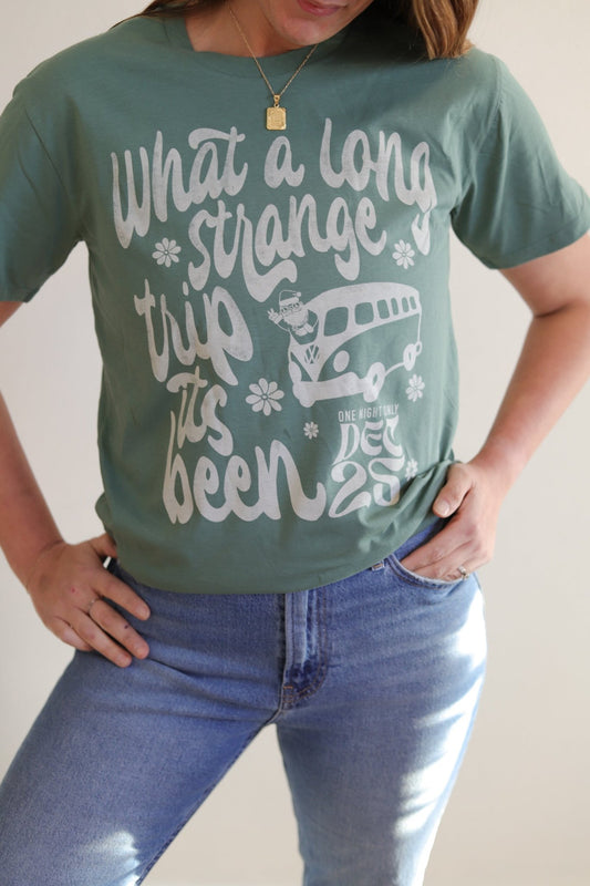 Long, Strange Trip Santa Band Tee - Mack & Harvie