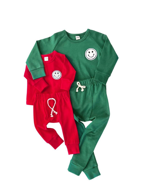 Lounge Set | Smiley Red - Mack & Harvie