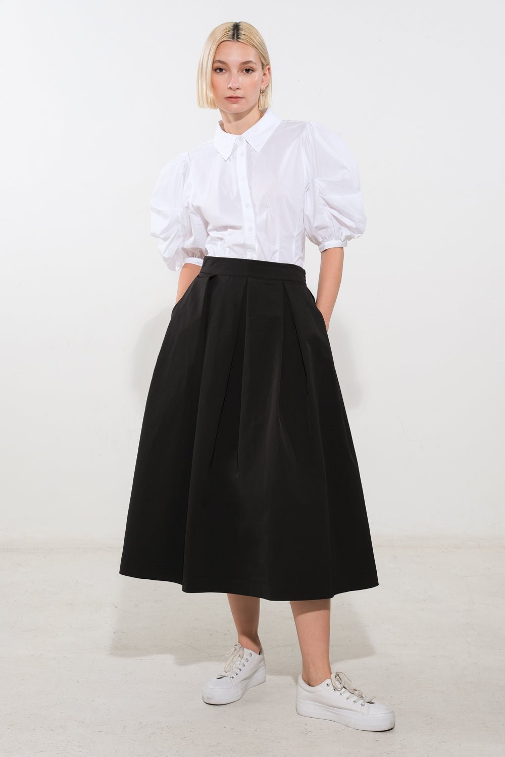 LOVE OF MINE WOVEN FULL SKIRT - Mack & Harvie