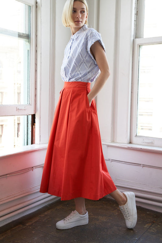 LOVE OF MINE WOVEN FULL SKIRT - Mack & Harvie
