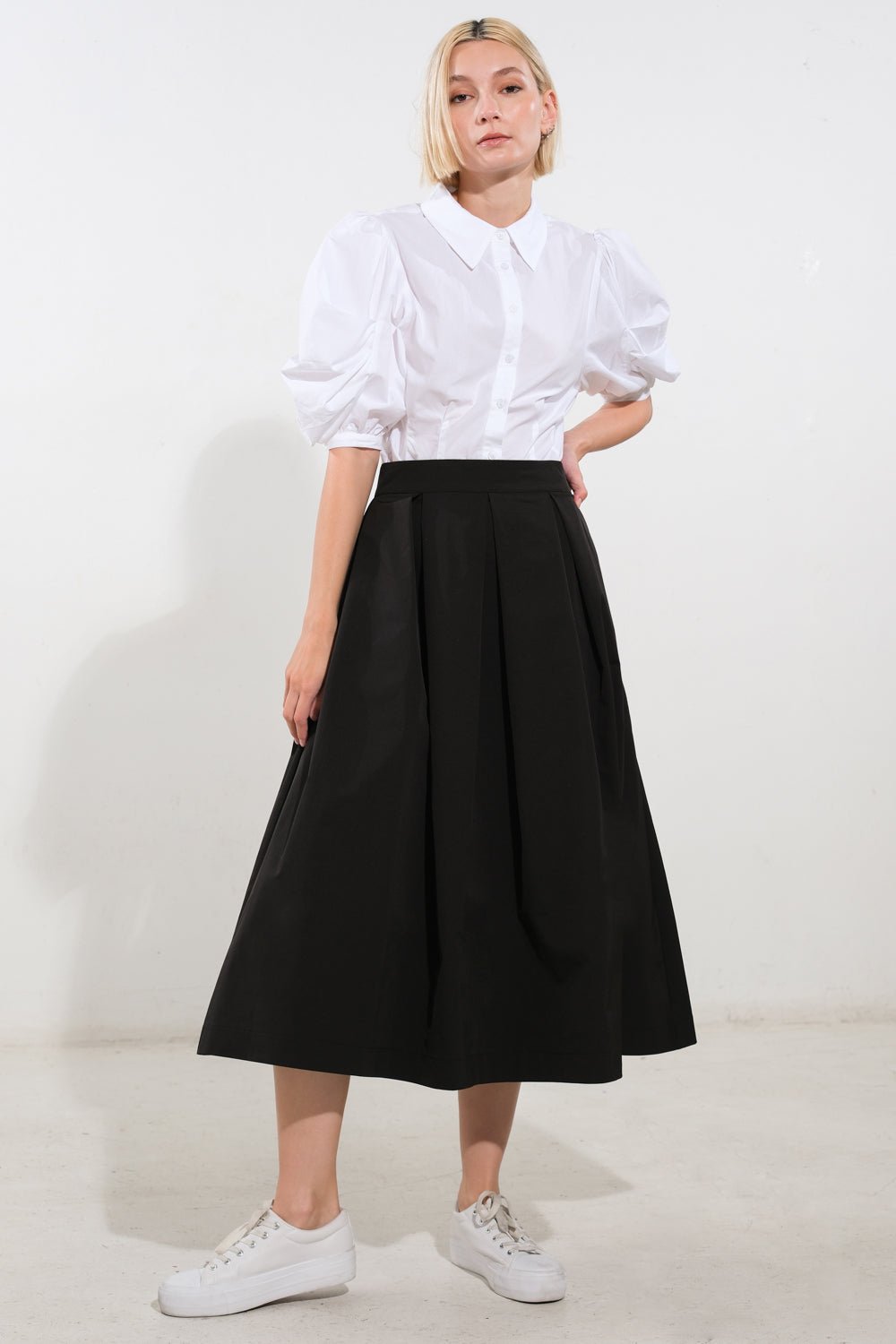 LOVE OF MINE WOVEN FULL SKIRT - Mack & Harvie