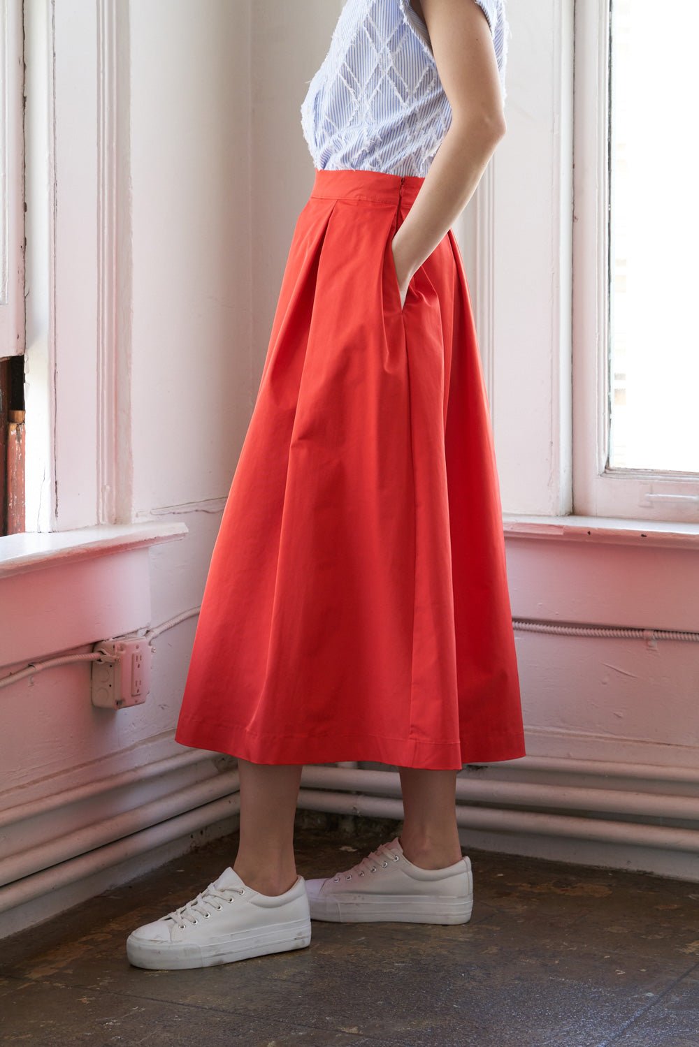 LOVE OF MINE WOVEN FULL SKIRT - Mack & Harvie