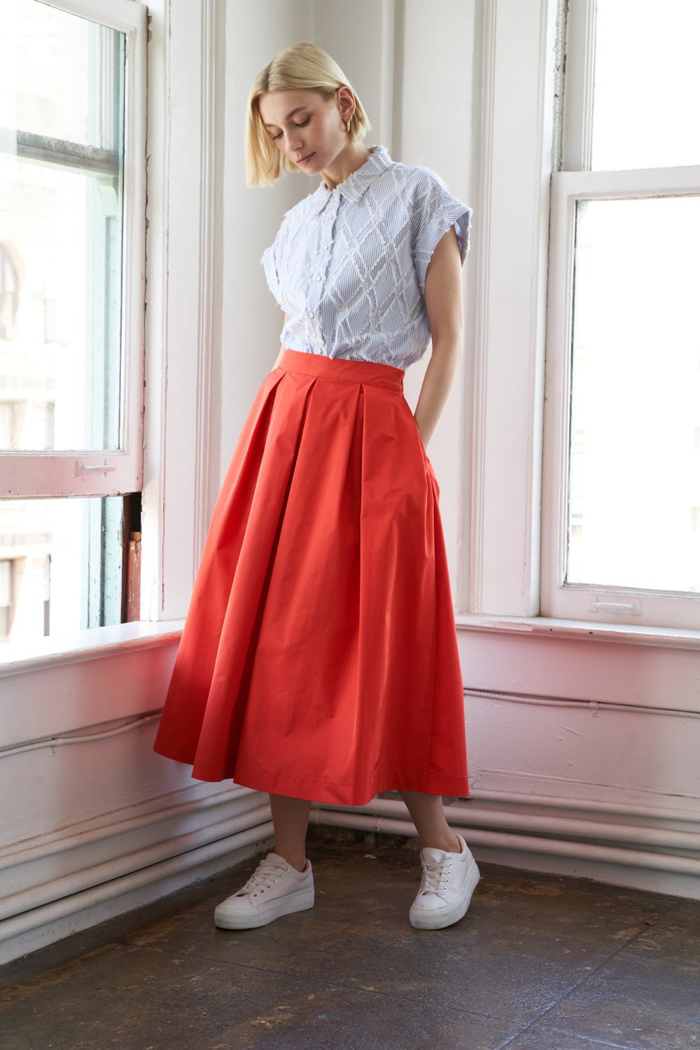 LOVE OF MINE WOVEN FULL SKIRT - Mack & Harvie
