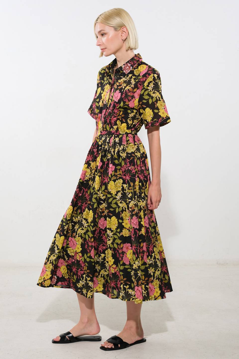 LOVE YOU MORE WOVEN MIDI SKIRT - Mack & Harvie