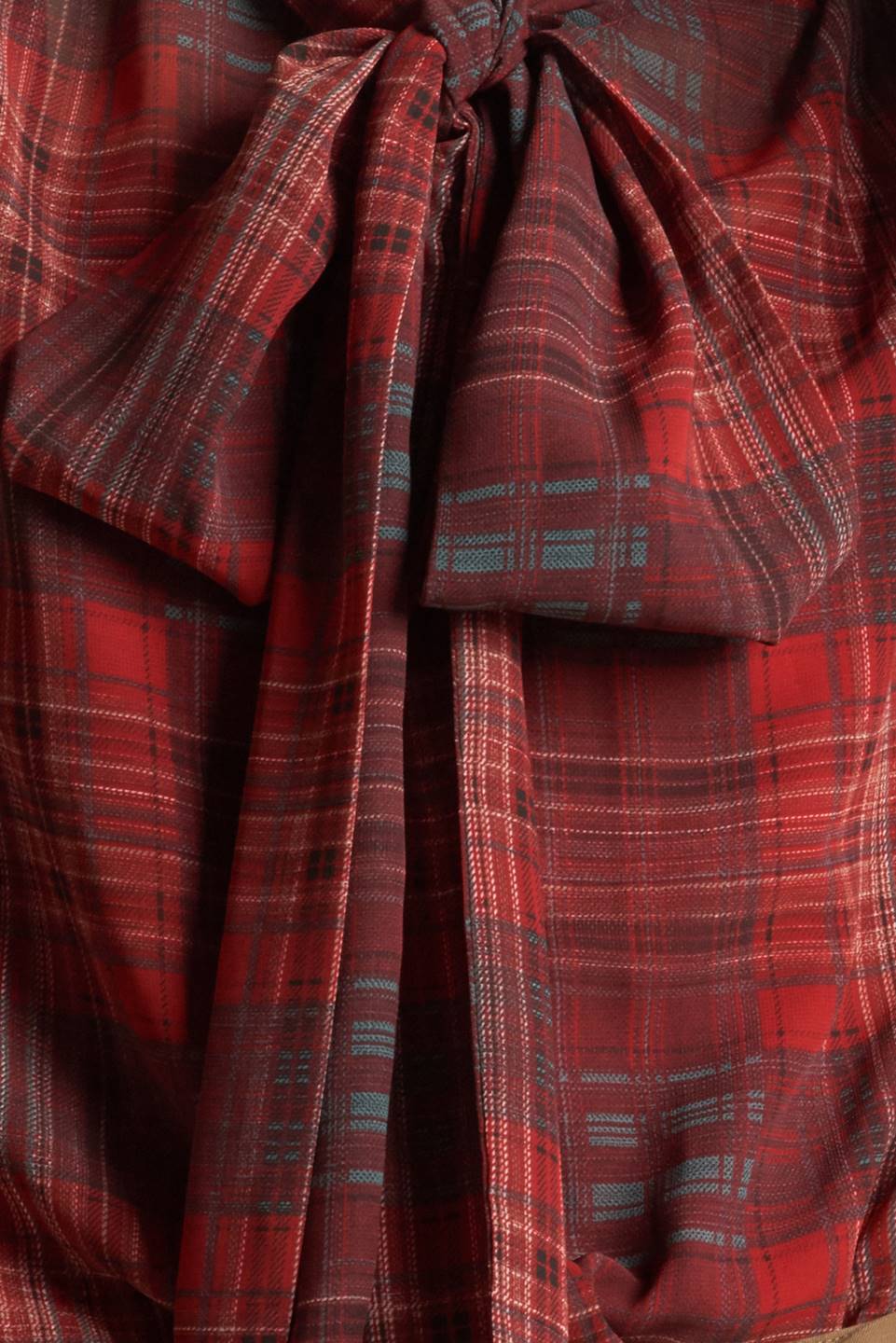 LOVELY INTUITION WOVEN PLAID TOP - Mack & Harvie