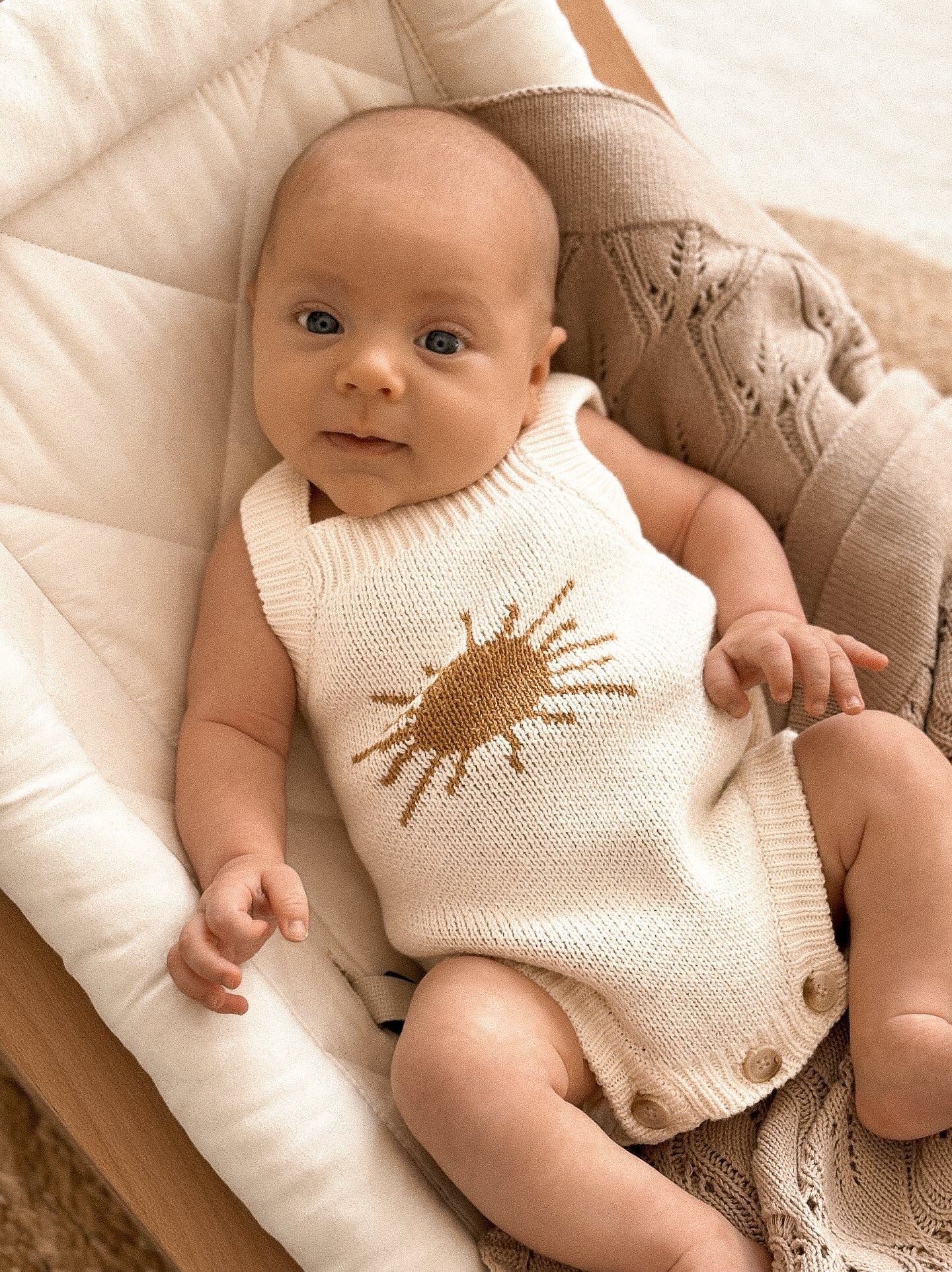 Luna + Luca Mr. Sun Romper - Mack & Harvie