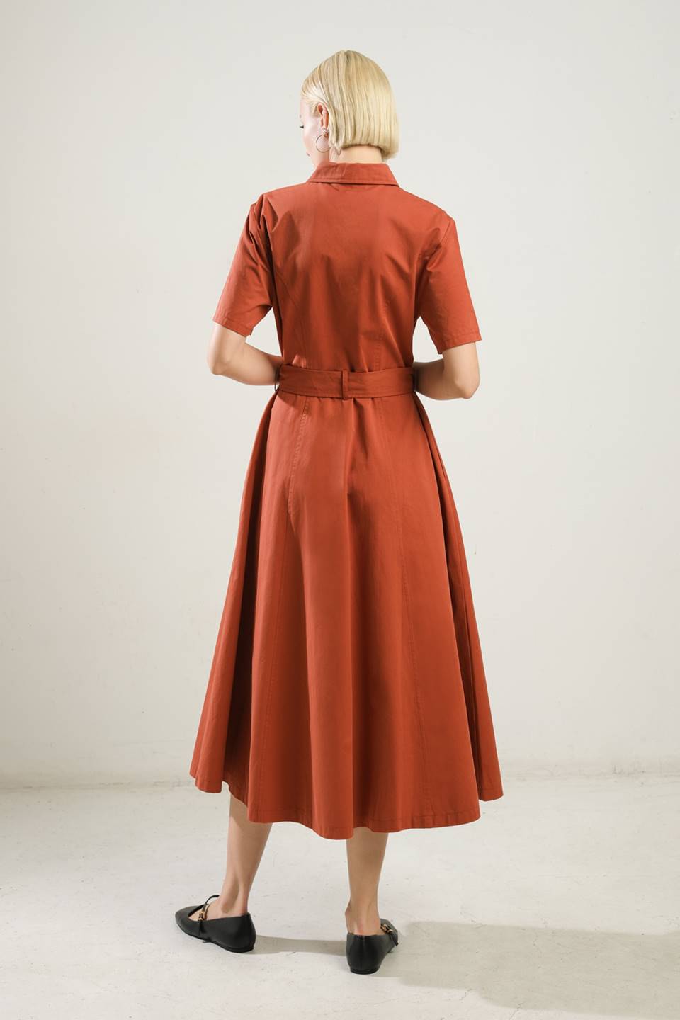 LUXE LIVING WOVEN MIDI DRESS - Mack & Harvie