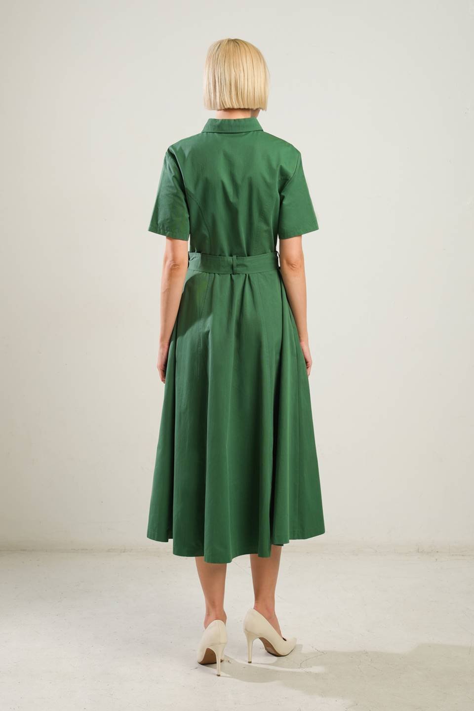 LUXE LIVING WOVEN MIDI DRESS - Mack & Harvie