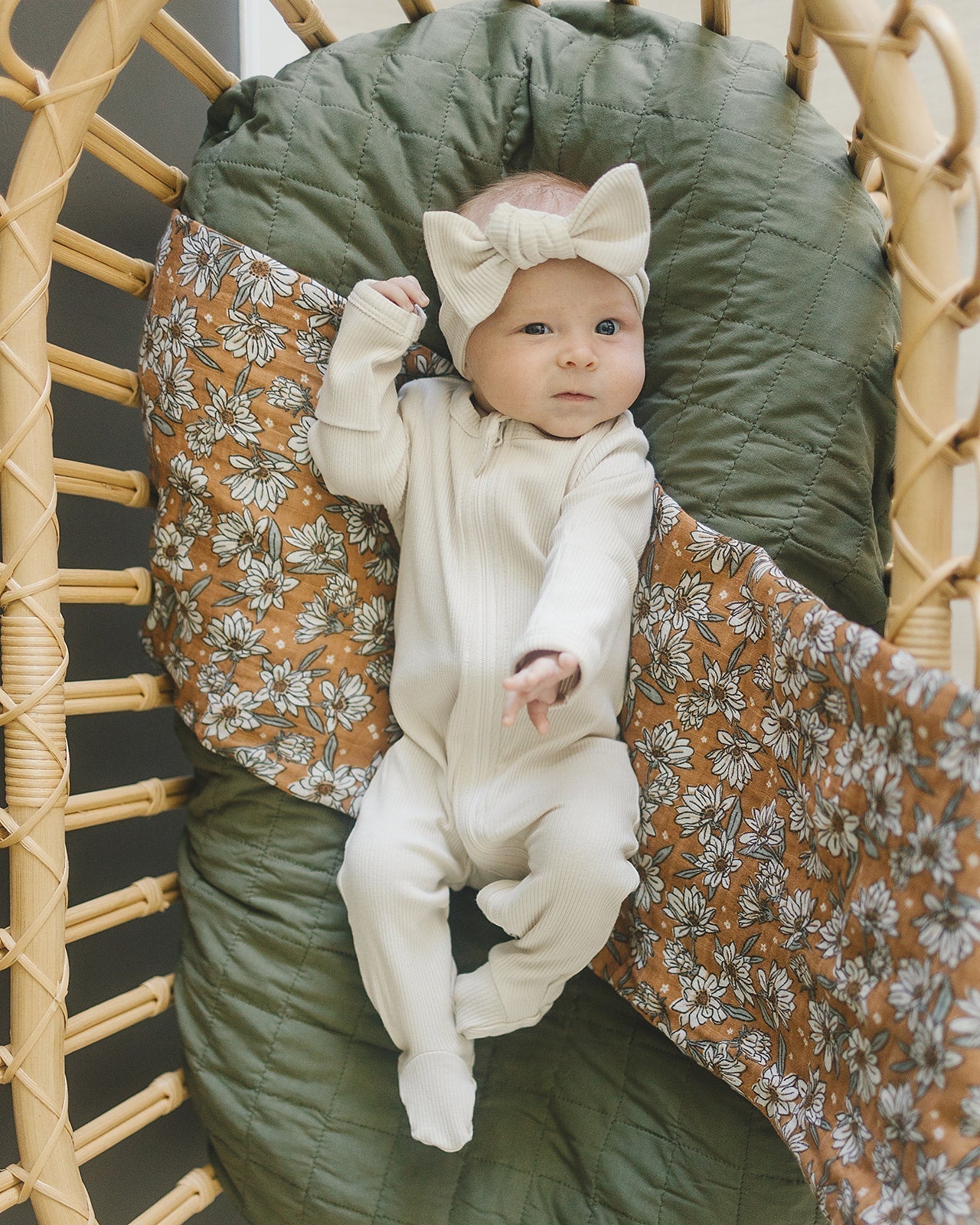 Magnolia Muslin Swaddle Blanket - Mack & Harvie
