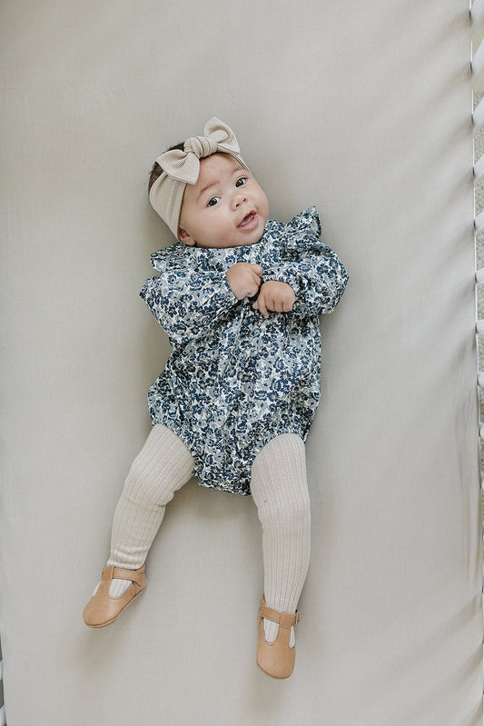 Mebie Baby Ribbed Tights - Mack & Harvie